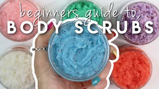 How to make Exfoliating Body Scrubs Formulating for Beginners [upl. by Pierette]