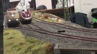 Modellbahn ARGE Hannover Spur 1 auf der IMA Köln 2014 HD [upl. by Yenterb]