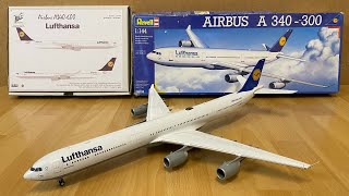 Assembly  Revell  BrazModels 1144 scale Airbus A340600 Lufthansa Modified Part 1  Zocker J [upl. by Anett]