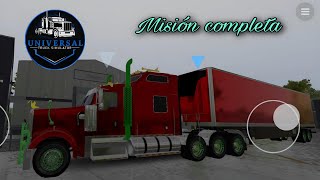 ENTREGANDO UNA NUEVA CARGA EN UNIVERSAL TRUCK SIMULATOR 😎 [upl. by Anderer]