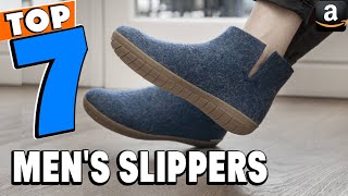 Top 5 Best Mens Slipper Review In 2024 [upl. by Suoicerpal665]