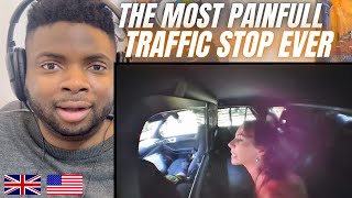 Brit Reacts To THE MOST PAINFUL TRAFFIC STOP EVER [upl. by Ricca]