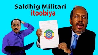 farmaajo ceebeyay xasan sh saldhig militari itoobiya u ogoladay amp somaliland aqoonsiga ka horistagay [upl. by Rurik]