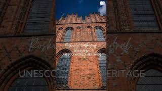 UNESCO WORLD HERITAGE SITES  Roskilde Cathedral Denmark 😍 travel unesco history [upl. by Anuahsar]