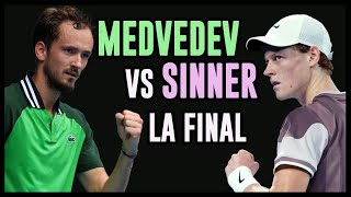 Medvedev vs Sinner  La Gran Final del Abierto de Australia 2024  ¿Quién ganará [upl. by Noit]