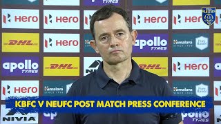 Kerala Blasters  KBFC vs NEUFC  Post Match Press Conference [upl. by Lang]