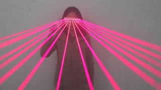 Red Laser Glasses  Luminescent Glasses Stage Flashing Glasses [upl. by Ittap]