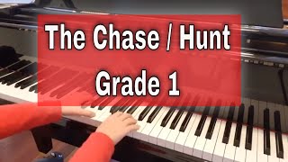 The Chase  The Hunt by Cornelius Gurlitt  A6  ABRSM piano grade 1 2021 amp 2022 [upl. by Enirbas]