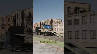 What Really Happens When a Speeding Car Drives Onto a Moving Truck [upl. by Ailito568]