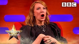 Cate Blanchetts kids accidentally swam with alligators 😲🐊 OfficialGrahamNorton ⭐️ BBC [upl. by Godliman]