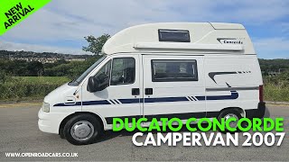 Fiat Ducato 23JTD Concorde Campervan [upl. by Htebsil]