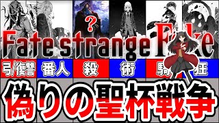 【Fate】偽りから生まれた物語！Fatestrange Fake 真陣営解説【TYPEMOON】 [upl. by Rosalba851]