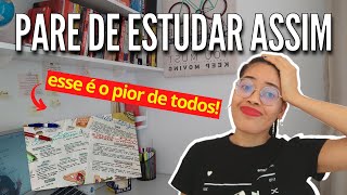 MÉTODOS DE ESTUDOS QUE VOCÊ NÃO DEVERIA MAIS USAR [upl. by Becki123]