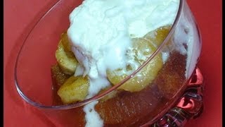 Bananas Foster with a Kahlua Twist  Show Me The Curry Dessert Recipes [upl. by Nosrac]