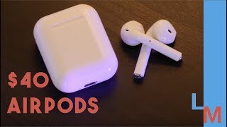 Are these 40 fake AirPods worth it [upl. by Nosidda]