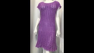 Vestido Crochet talla Mediana paso a paso cc [upl. by Vijar213]