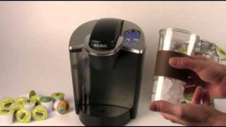 Brew Over Ice KCup How To Make Iced Tea and Coffee with Keurig [upl. by Eelrahc]