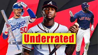 The Top Five Underrated Players in the MLB [upl. by Gurevich]