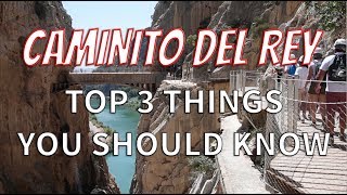 The NEW El Caminito Del Rey  Most Dangerous Path in the World  Top 3 things you should know [upl. by Nessy]