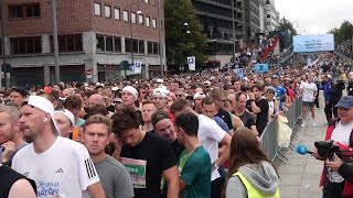 Oslo Maraton 2024  Halvmaraton  Over 10000 løpeglade fullførte [upl. by Tonye]