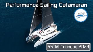 55 McConaghy NEW Performance Sailing Catamaran 2023  Available for 25 million  Overview [upl. by Sosanna]