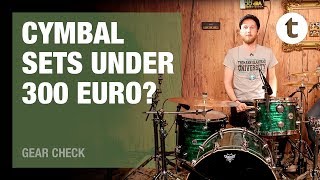 Top 6  Best Budget Cymbal Sets Under 300 Euros  Thomann [upl. by Mert615]