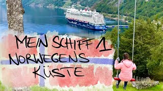 Norwegens Küste mit Mein Schiff 1 🇳🇴 Bergen Geiranger Alesund amp Stavanger [upl. by Farrah]