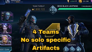 These four teams dont need solo raid specific artifacts  Injustice 2 Mobile [upl. by Shelah848]