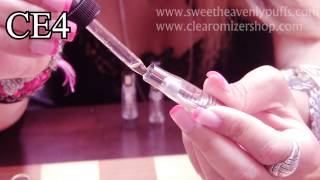 What are Ego Clearomizers CE4 CE5 and CE6 Rebuildable Review Tutorial [upl. by Zurciram648]