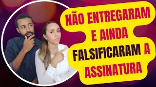 Não Entregaram Meu Pedido e Ainda Falsificaram a Assinatura [upl. by Acnayb]