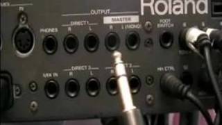 How to Play Electronic Drums  Output Connections Virtual Drum Kits [upl. by Redfield598]