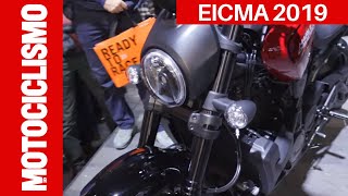 Eicma 2019 HarleyDavidson Bronx [upl. by Ajnin]