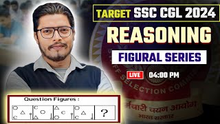 FIGURAL SERIES  FIGURE ANALOGY  SSC CGL 2024 EXAM  REASONING CLASS BY RAJEEV SIR [upl. by Ymorej]