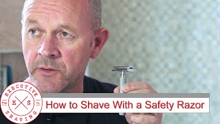 Tutorial Learn How To Shave With a Safety Razor [upl. by Strickland]