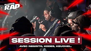 SESSION FREESTYLE avec Negrito Kodes Keuchei Toro CKR Djo la street Holachica PlanèteRap [upl. by Waneta952]