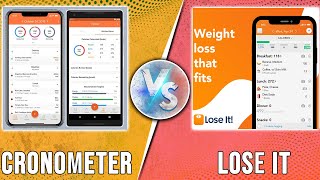 Cronometer vs Lose It Which Weight Loss App Is Better A Detailed Comparison [upl. by Nehgem]