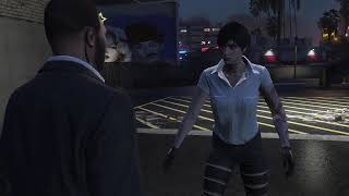 GTA Online Officer Monitored Dispatch Work  Bottom Dollar Bounties DLC [upl. by Nichol402]