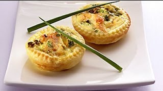 QUICHE RECEPT MINI QUICHE NA SLANINĚ [upl. by Jodie]