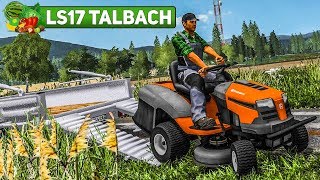 LS17 Talbach 35 Der Husqvarna RASENMÄHER auf dem Bauernhof  Landwirtschafts Simulator 2017 [upl. by Danica]