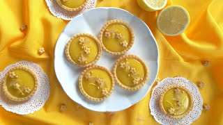 Recette facile Tartelettes au citron  Lemon Tart [upl. by Vera]