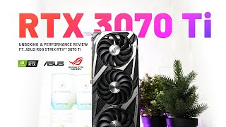 RTX 3070 Ti Performance Review ft ASUS ROG Strix OC [upl. by Anigar]