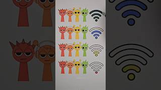 Incredibox Sprunki Fill the Box wifi drawing sprunki shortsviral art [upl. by Lonier]