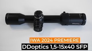 IWA 2024 Mega Kompakt Der Prototyp des DDoptics 15 15x40 SFP Premiere in Nürnberg [upl. by Mcmath902]