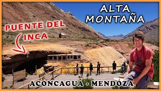 En el MEDIO de la CORDILLERA 🏞️ Excursión Alta Montaña  Puente del Inca  Aconcagua  Mendoza [upl. by Floss]