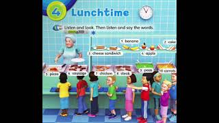 Super minds 1 Unit 4 Lunchtime Vocabulary [upl. by Schechter]