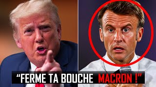 Quand Trump a quotSauvagement Menacéquot Macron Révélation  H5 Motivation [upl. by Zosi5]