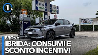 Lancia Ypsilon IBRIDA  CONSUMI e SCONTO INCENTIVI Prova su strada [upl. by Ynned]