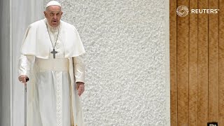 Pope cancels COP28 trip saying he is still unwell [upl. by Angi524]