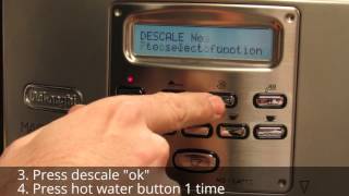 DIY  Descale Your Espresso Machine With Mati Coffee  Cleaning DeLonghi Coffee Machine ESAM [upl. by Ssegrub]