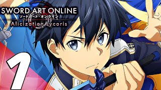 Sword Art Online Alicization Lycoris  Gameplay Walkthrough Part 1  Prologue Full Game PCPS4XB1 [upl. by Salbu]